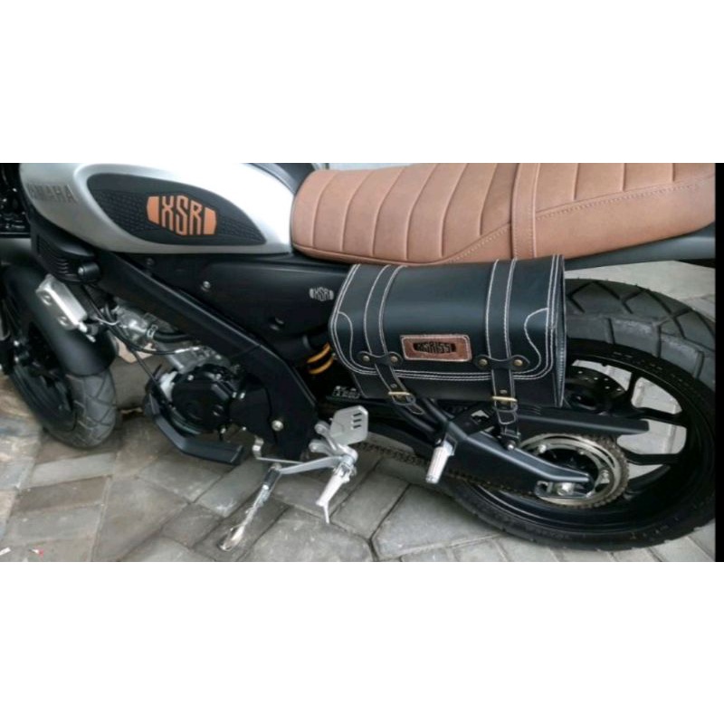 Tas side bag sidebag saddle bag saddlebag yamaha xsr