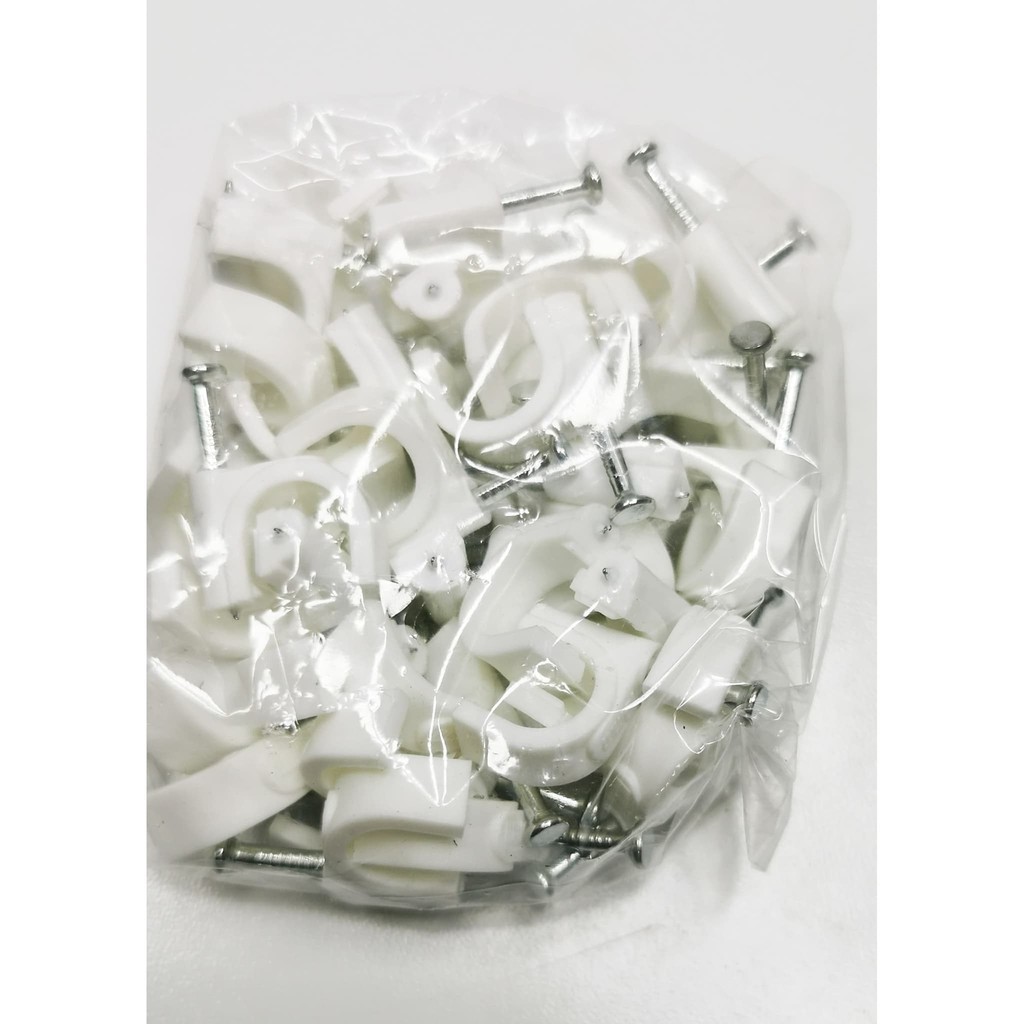 Jual Klem Kabel 10mm MATSUI / Clamp Cabel Clips - Klip Kabel Paku Beton ...
