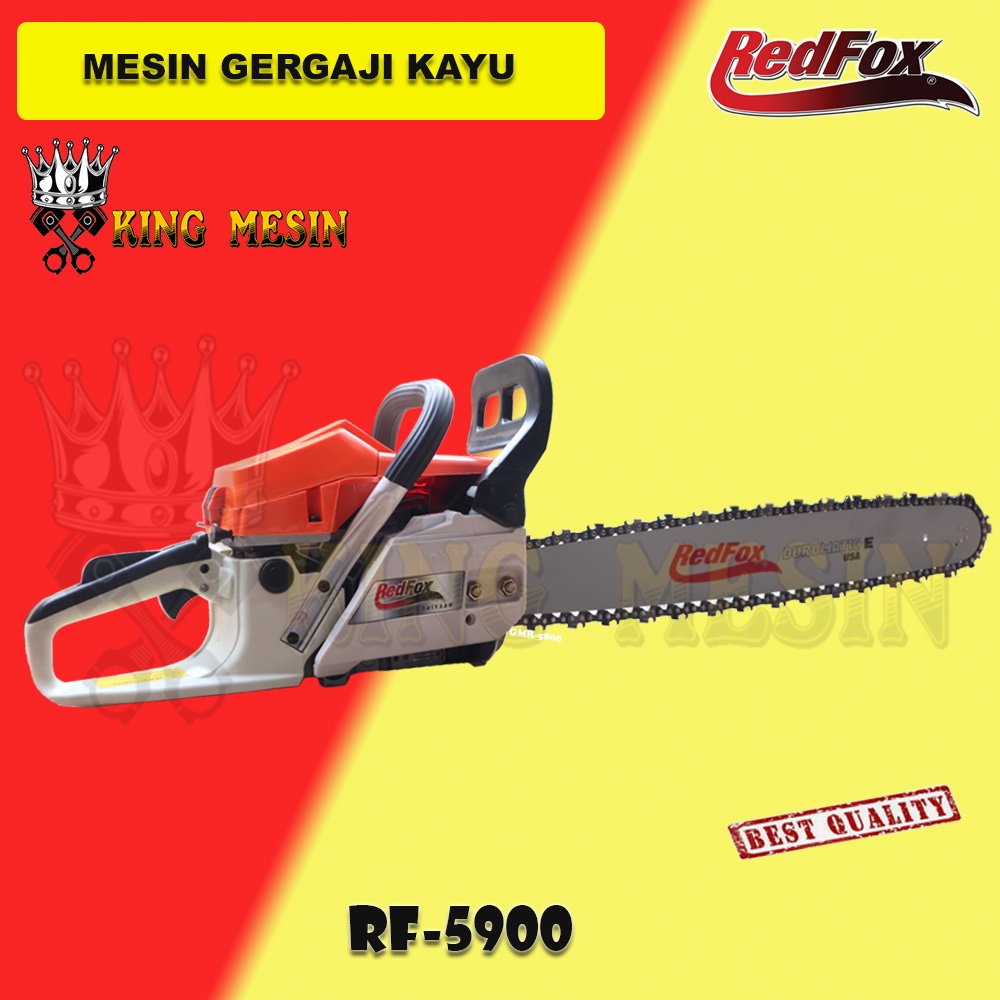 Jual Mesin Gergaji Kayu Pohon Chainsaw Cc Inch Guide Rf