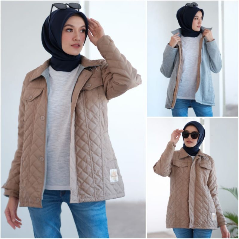 Jaket Wanita Sharapova Parka Exclusive Terbaru - Jaket Parka Wanita Premium