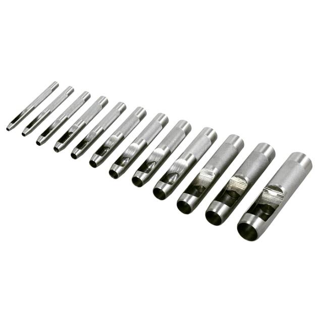 Jual Plong Set 12 Pcs - Alat Pelubanh Paking dan Pelubang kulit Set 12 ...
