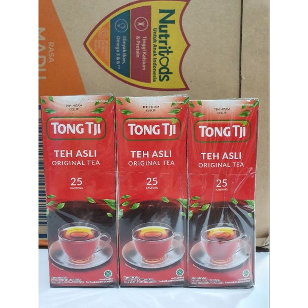 Jual Tong Tji Teh Celup Jasmine Tea Melati 25kantong Teh Jeruk Purut