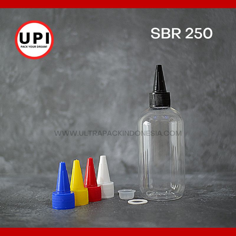 Jual Botol Pet Sbr Ml Clear Tutup Tinta Plug Dalam Anti Bocor