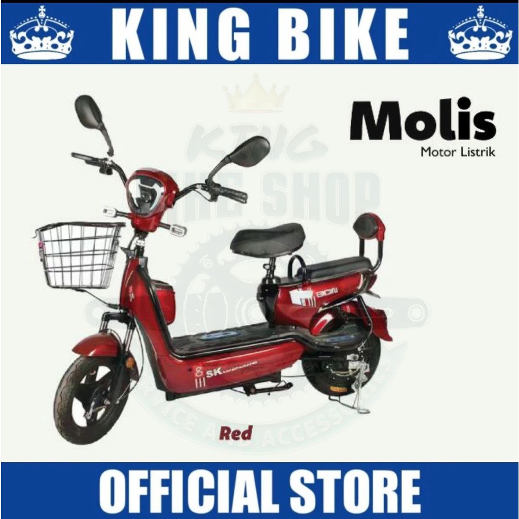 Jual Sepeda Listrik Molis Electric E Bike 500 Watt | Shopee Indonesia