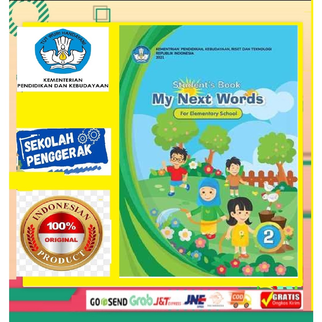 Jual Buku Kurikulum Merdeka SD Kelas 2 - Bahasa Inggris SD Kelas 2 ( My ...