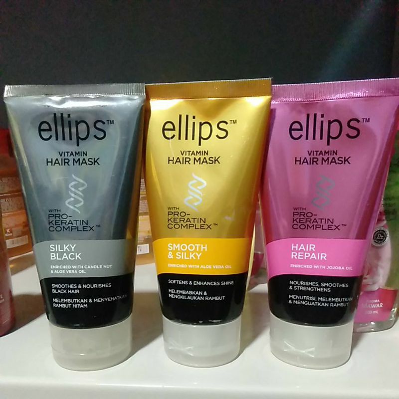 Jual ellips vitamin hair mask120g | Shopee Indonesia