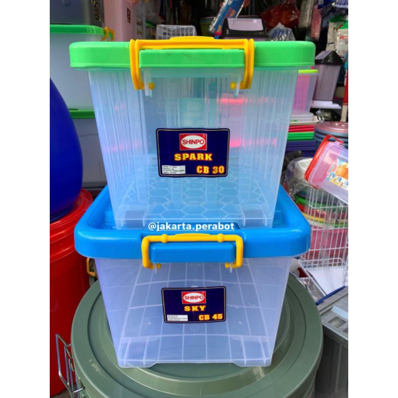 Jual Shinpo-Container Box CB 30-45 Liter / Box Container / Box Plastik ...