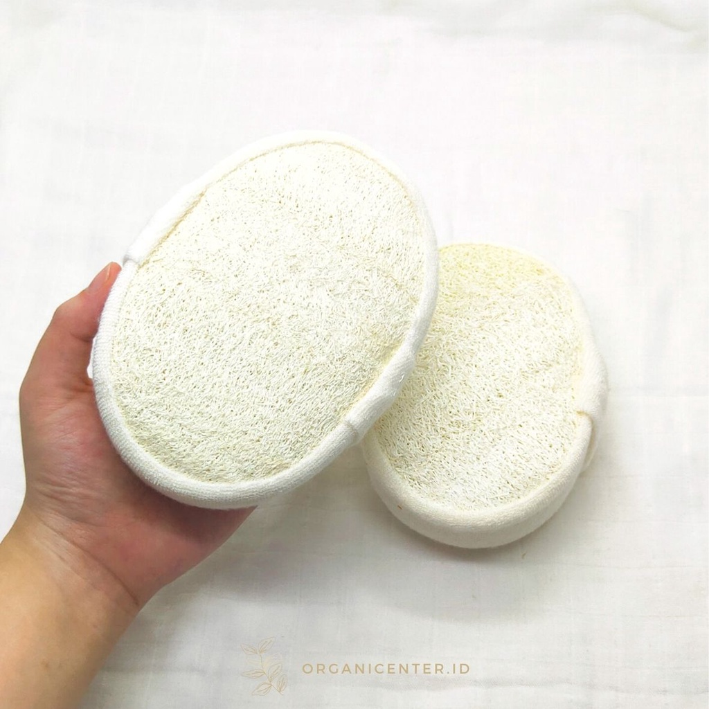 Roellgs 6-pack organische afwassponzen Keukenspons Eco-spons Schrobber, Zero Waste Natuurlijk Loofah Plantenvezel 100% Biologisch Afbreekbaar Composteerbaar, Loofah Exfoliator, Keuken Afwasspons