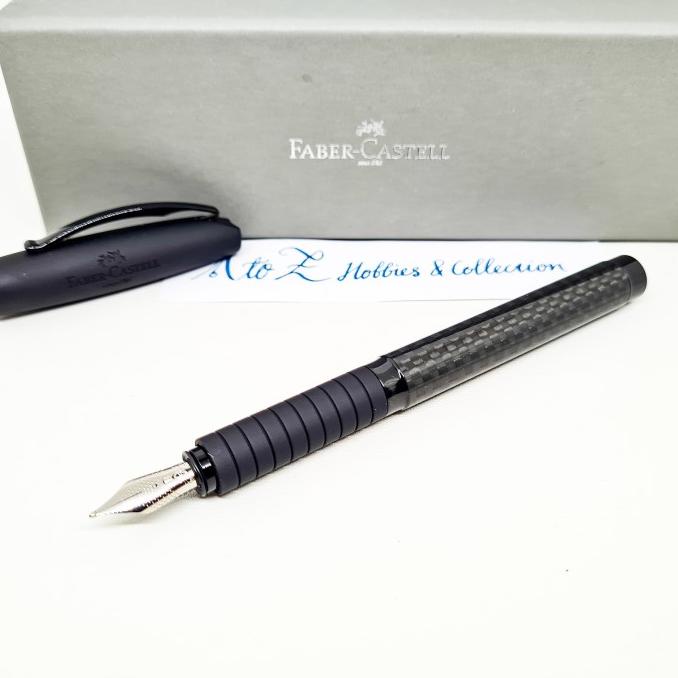 Faber-Castell Essentio 148441 Fountain Pen Nib F Aluminium Blue - View #7