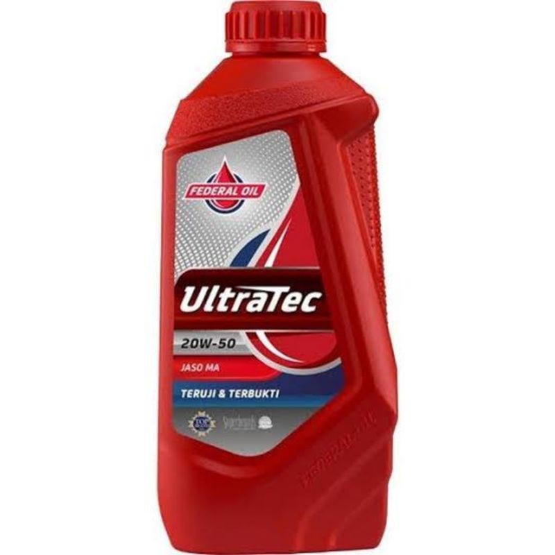 Jual Federal Ultratec 20w 50 4t 800ml Untuk Motor 4 Tak Honda Supra