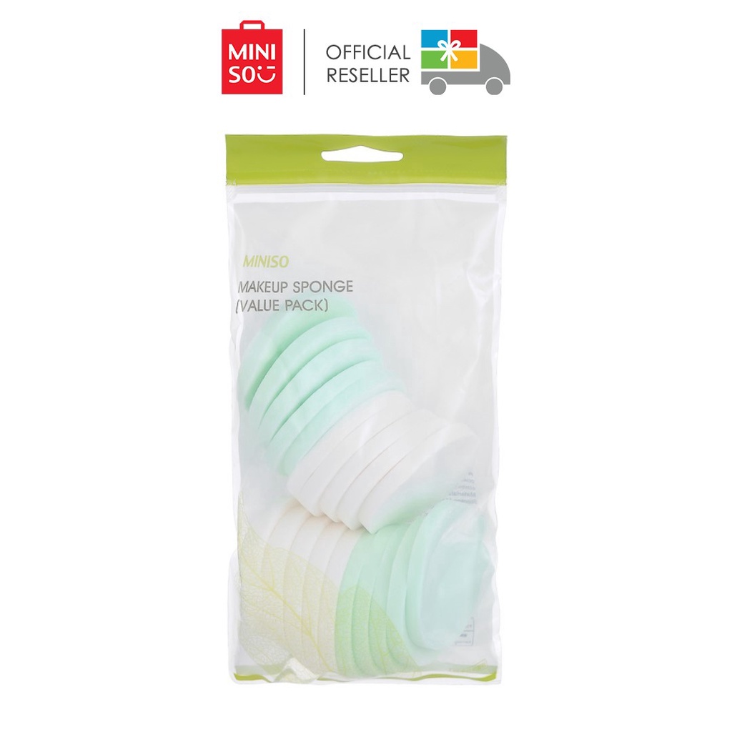 Jual Miniso Beauty MakeUp Sponge (Value Pack) Shopee Indonesia