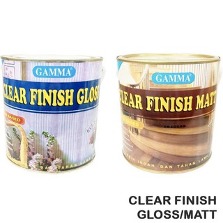 Jual CLEAR FINISH GLOSS - Cat Proteksi Coating Tembok Clear Water-based