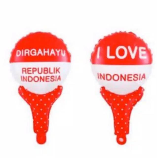 Jual Balon pentungan Hut RI merah putih Indonesia | Shopee Indonesia