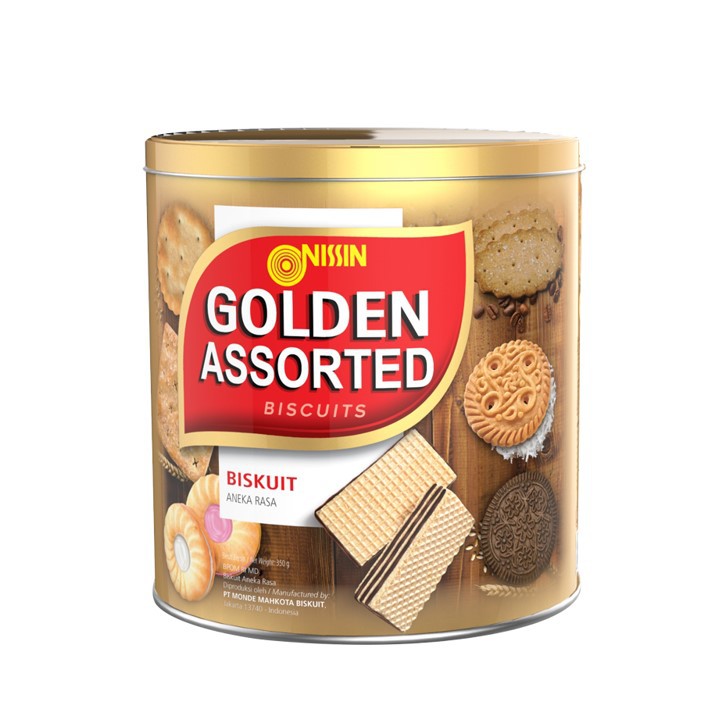 Jual Nissin Golden Assorted Biscuits 350 Gr Shopee Indonesia