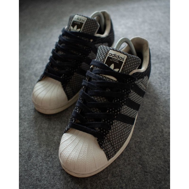adidas superstar weave black