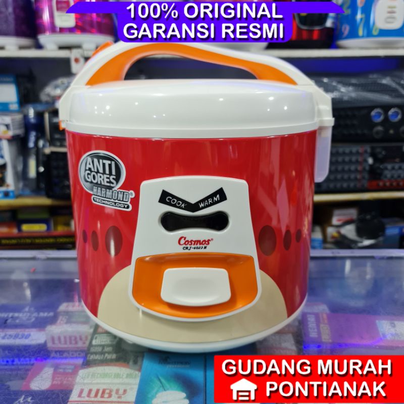 Jual Magic com anti gores / Rice cooker Cosmos harmond CRJ 6023 / Rice