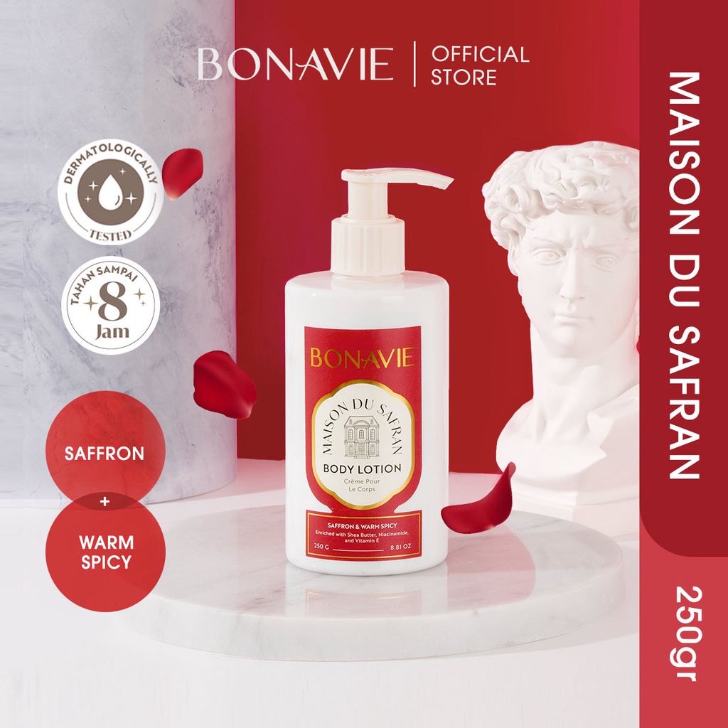 Jual Bonavie Body Lotion Maison Du Safran 250 ml Shopee Indonesia