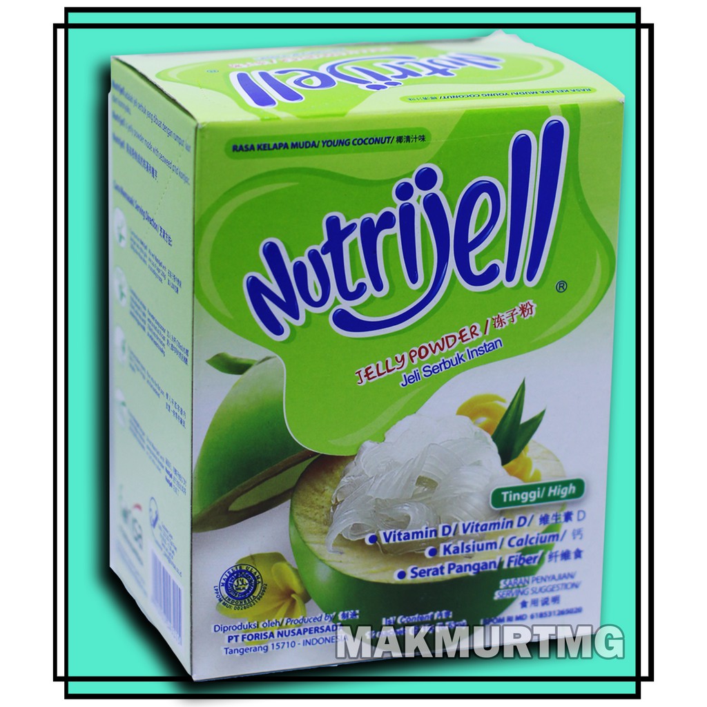 Jual Nutrijell Kelapa Muda Sachets Gr Shopee Indonesia