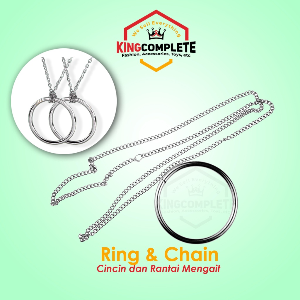 Jual Alat Sulap Ring and Chain - Ring masuk Rante | Shopee Indonesia