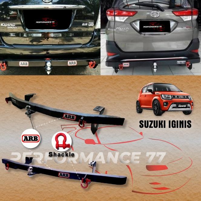 Jual Towing Bar Arb Besi Bumper Belakang Full Plus Anting Suzuki Ignis ...