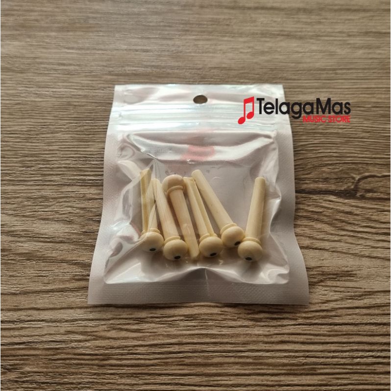Jual pin gitar akustik cream with dot | Shopee Indonesia