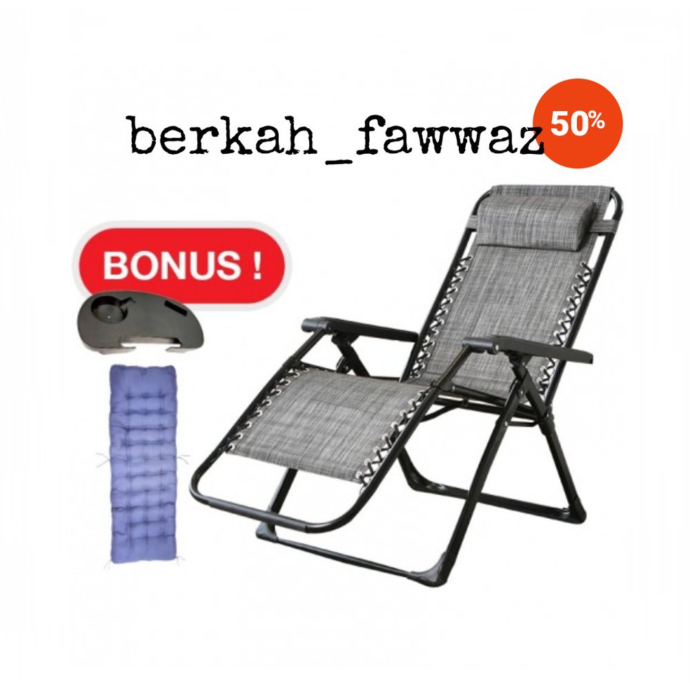 Jual BELLO ZERO GRAVITY CHAIR - KURSI SANTAI BELO Termurah | Shopee ...