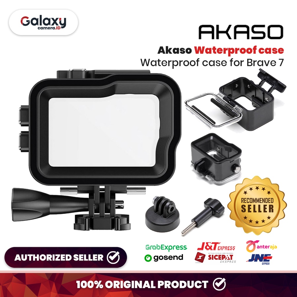Jual Akaso Brave 7 Waterproof Case Action Camera Housing Brave7 ...
