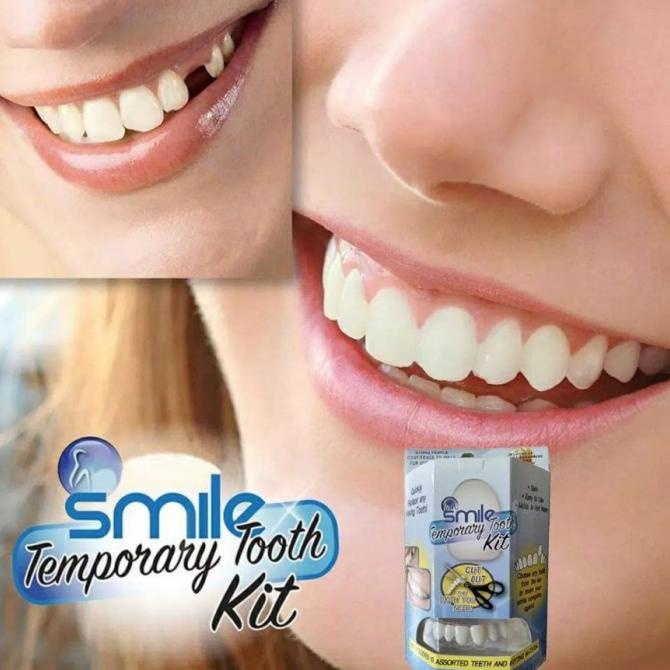 Jual Instant Smile Temporary Tooth Kit Replace A Missing Tooth In