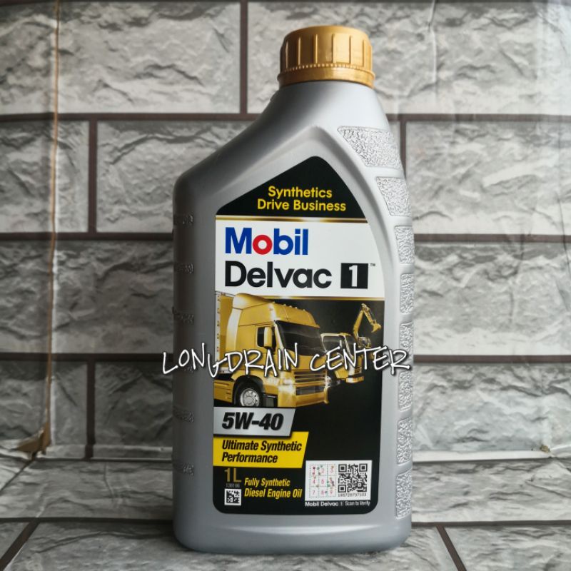 Jual Mobil Delvac1 5w40 Fully Synthetic diesel engine oil | Shopee ...