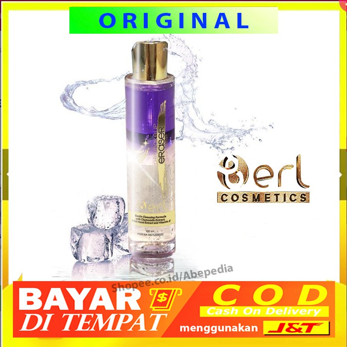 Jual B ERL COSMETICS MAKE UP REMOVER PEMBERSIH KOSMETIK ERASER CLEANSER ...