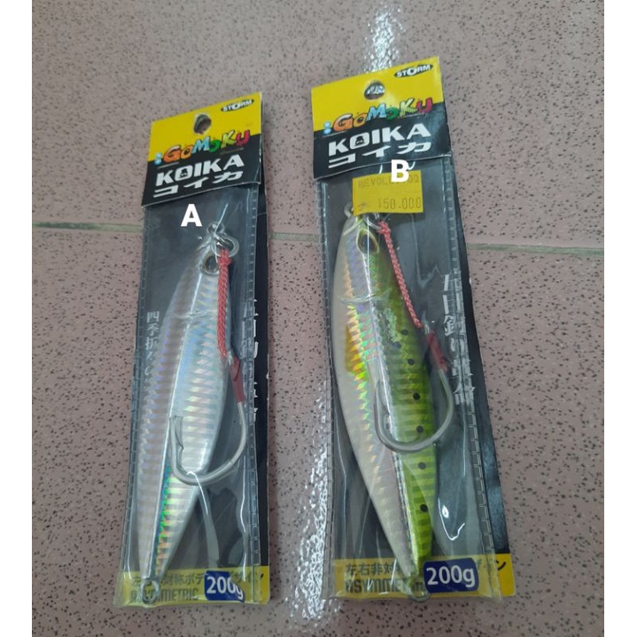 Jual Metal Jig Gomoku Storm Koika 200gr Shopee Indonesia