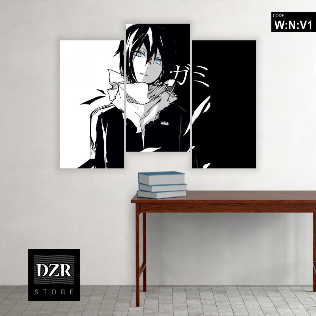 Jual POSTER KAYU ANIME NORAGAMI | HIASAN DINDING ANIME | Shopee Indonesia