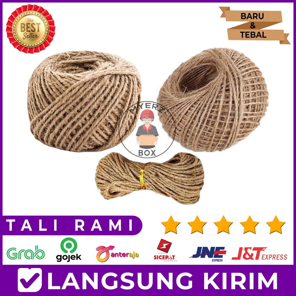 Jual Tali Rami / Tali Goni Panjang 2 Meter | Shopee Indonesia