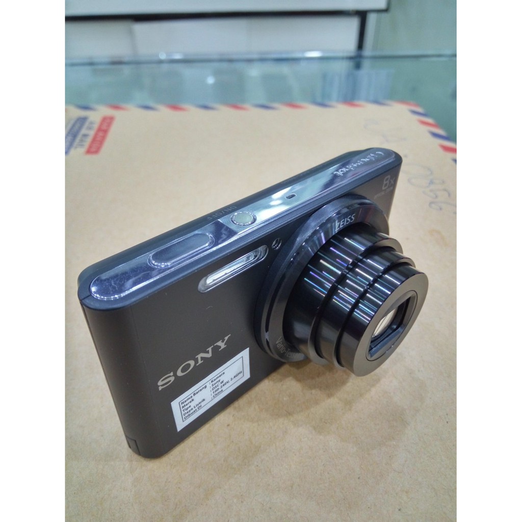 Jual SONY CYBER SHOT DSC W830 Black Silver Terbaik | Shopee Indonesia