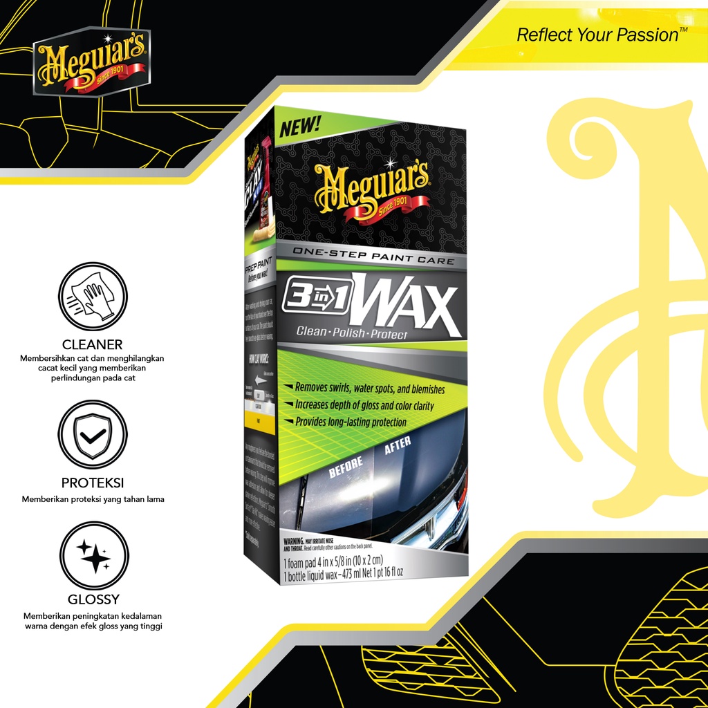 Meguiar'S D30116 Detailer DA Microfibre Finishing Car Wax 473Ml | UK