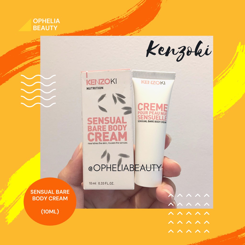 Jual KENZOKI Sensual Bare Body Cream (10ml) Shopee Indonesia