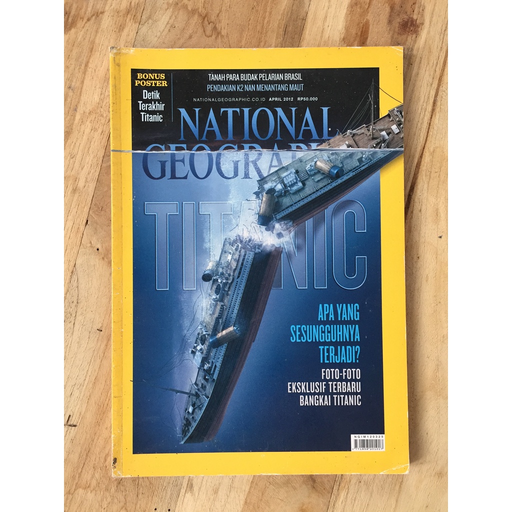 Jual Apa Yang Sesungguhnya Terjadi Dengan Titanic National Geographic | Shopee Indonesia