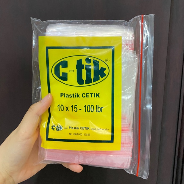 Jual Plastik Cetik 10 X 15 100 Lembar Ready Stock Makassar C Tik Plastik Klip Shopee Indonesia 7548