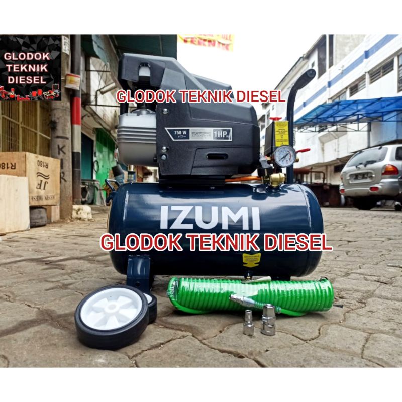 Jual Air Compressor Kompresor Angin Portable Hp L Dd Izumi Japan Shopee Indonesia