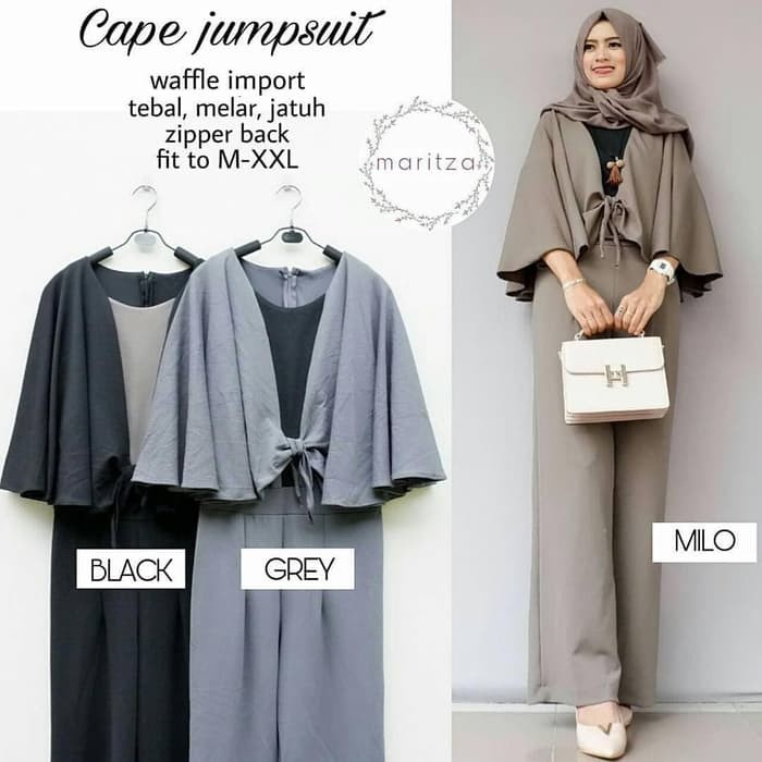 Shopee store jumpsuit muslimah