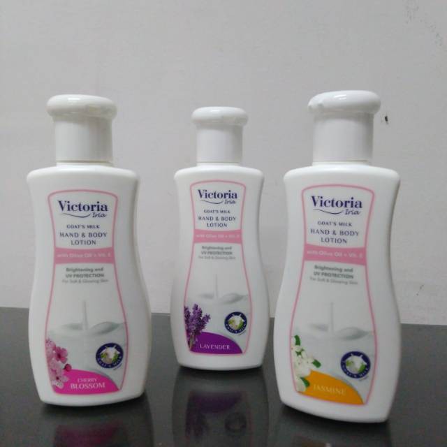Jual Victoria Iria Goat's Milk Hand & Body Lotion 250ml Shopee Indonesia