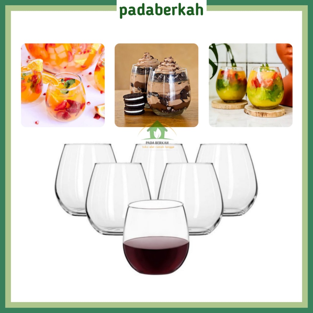 Jual Gelas Minum Kaca Tuscany Citinova Gelas Minum Gelas Sirup Gelas Jus Gelas Wine Anggur 3171