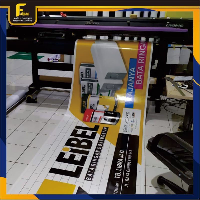 Jual STIKER VINYL GRAFTAC TANPA LAMINASI (Cetak Sticker, Print, Murah ...