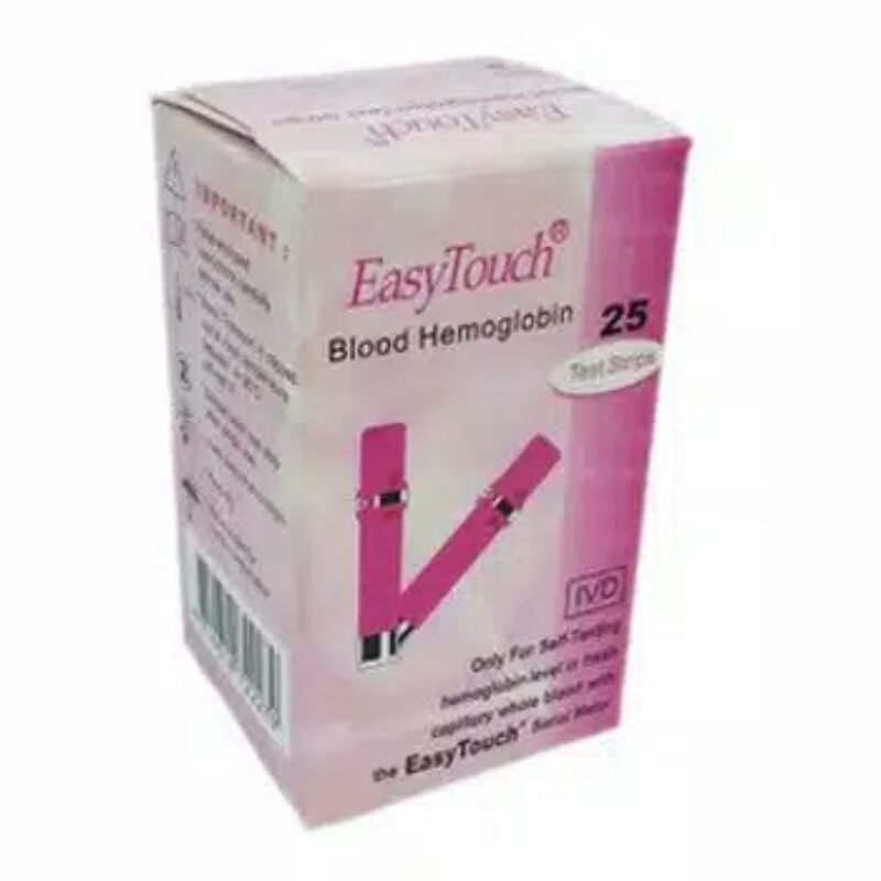 Jual EASYTOUCH GCHB HEMOGLOBIN (ISI 25 STRIP) | Shopee Indonesia