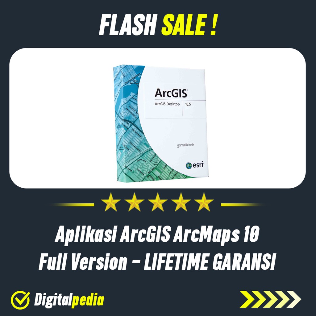 Jual Aplikasi ArcGIS ArcMaps 10 Full Version - LIFETIME GARANSI ...