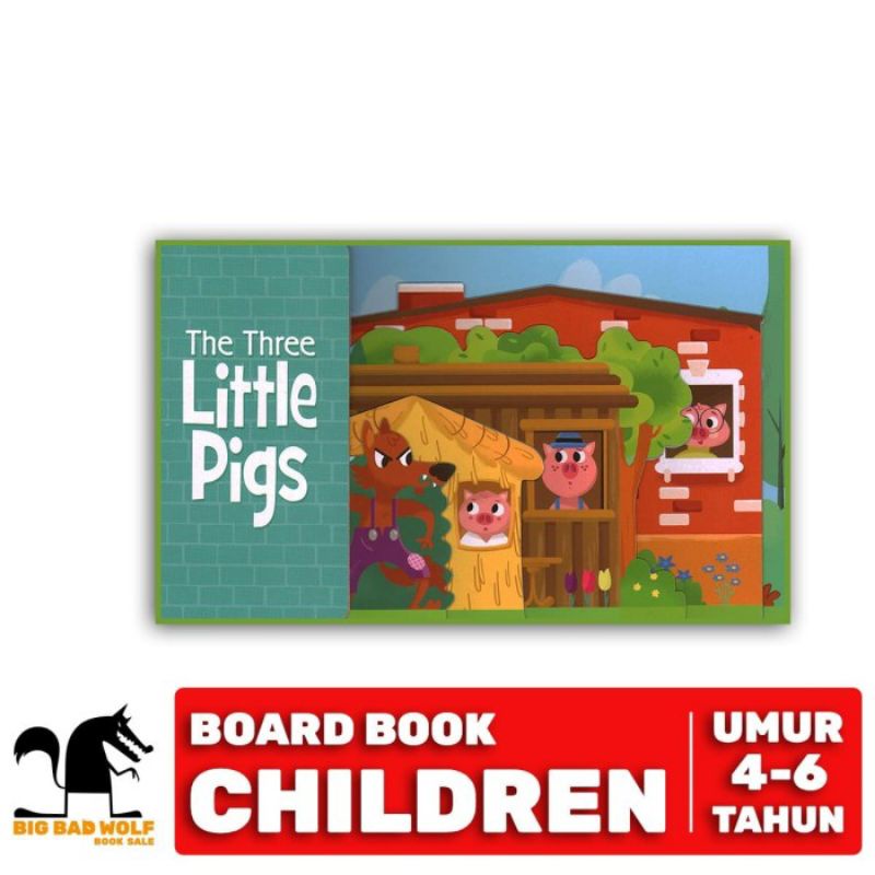 Jual Buku Anak Boardbook BBW - The Three Little Pigs Layered Tabs ...