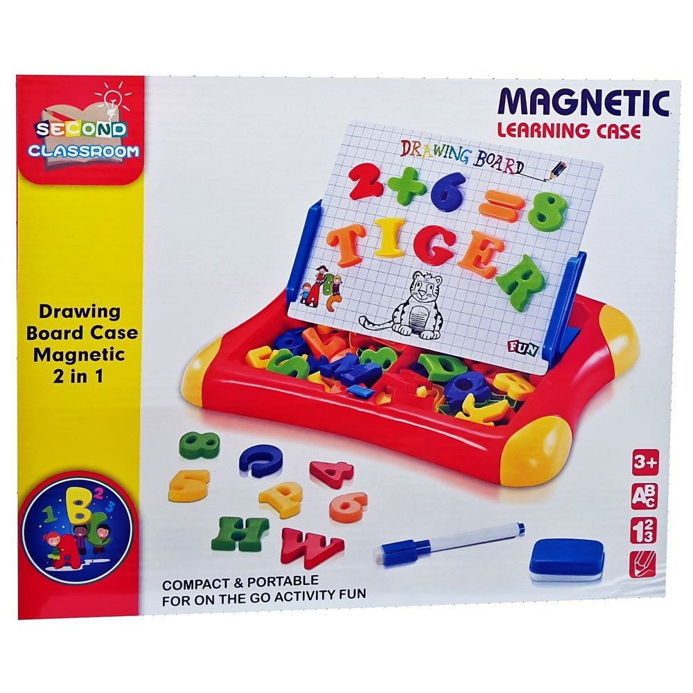 Jual MAINAN EDUKASI MAGNETIC LEARNING CASE MEJA PAPAN MAGNET | Shopee ...