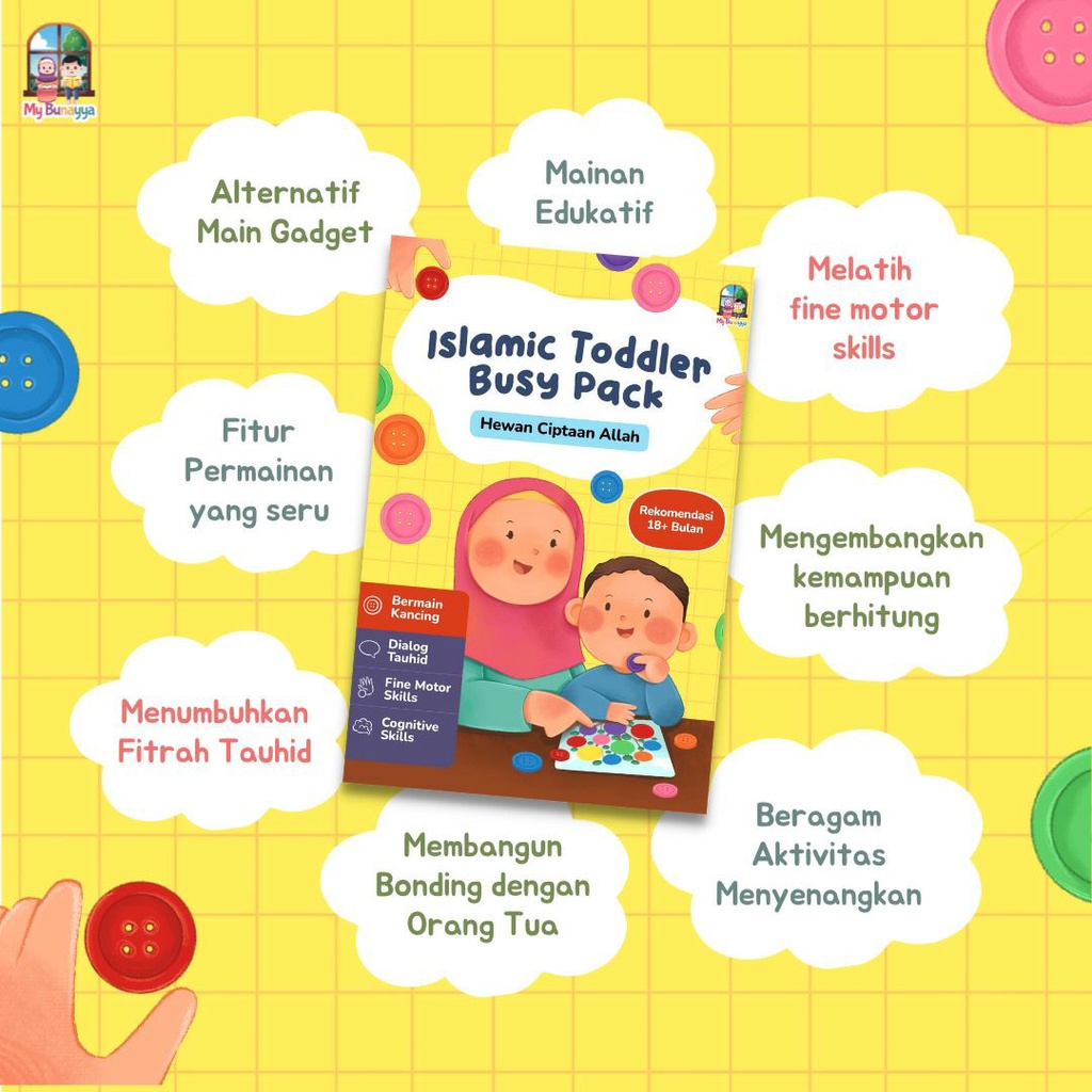 Jual Islamic Toddler Busy Pac - permainan edukasi | Shopee Indonesia