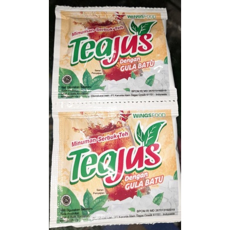 Jual tea jus varian rasa random (10pc)/1renceng | Shopee Indonesia