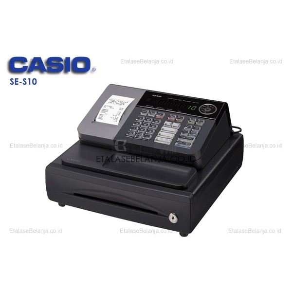 Jual MESIN KASIR CASH REGISTER 500 PLU CASIO SES10 Shopee Indonesia